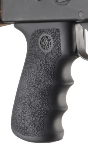 Hogue AK-47/AK-74 Rubber Grip with Finger Grooves - Black