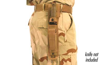 BlackHawk Adjustable Thumb Break Airborne Deluxe Sheath Coyote T