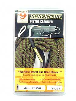 Hoppe's Boresnake Pistol cleaner for .44 and .45