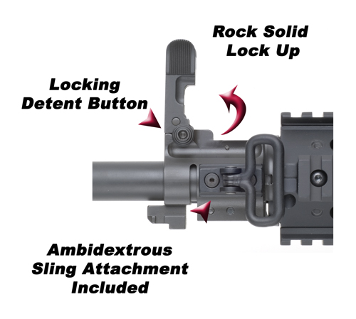 GG&G 1297 Bolt On Tactical Modular Front Flip Up Sight