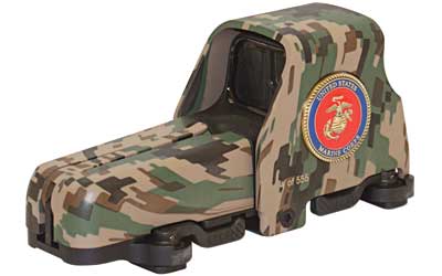 EOTech 555 USMC Holographic Weapon Sight - AA - ARMS Throw Lever