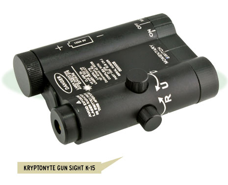 LaserLyte K-15 Kryptonyte Green Laser for Picatinny Rail Systems
