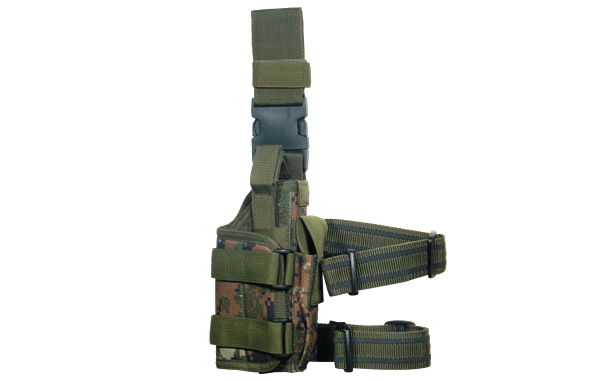 UTG Extreme Ops 188 Tactical Leg Holster - Woodland Digital