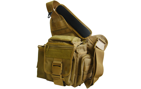 UTG Tactical Messenger Bag - Dark Earth