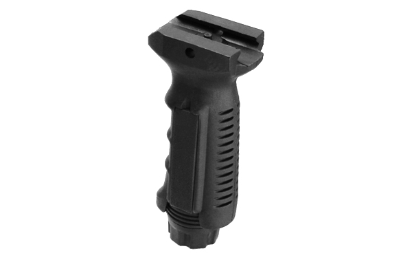 UTG Deluxe Vertical Foregrip w/Pressure Pad inserts - Black UTG Deluxe Vertical Foregrip w/Pressure Pad inserts - Black