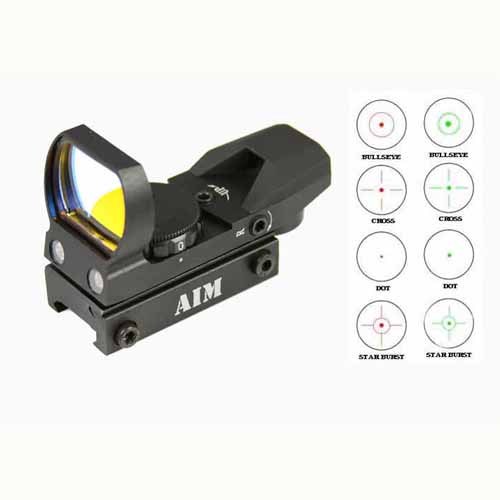 AIM RT4-02 Dual Illuminated Multi Reticle Reflex Sight with Auto Brightness AIM RT4-02 Dual Illuminated Multi Reticle Reflex Sight with Auto Brightness