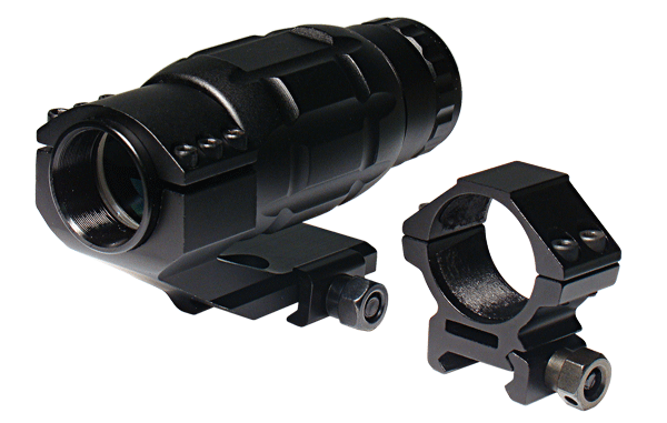 UTG 3X Magnifier with Dual Mounts
