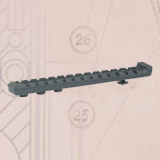 Mako UPR16/4 Picatinny Rail for AR15/M4/M16 - Black