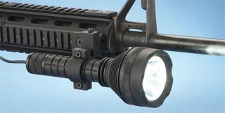 "Famous Brand" 450 Lumen LED Tactical Light with Mount