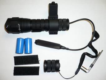 Sightmark Q5 Triple Duty Flashlight w/ Weapon Mount KIt