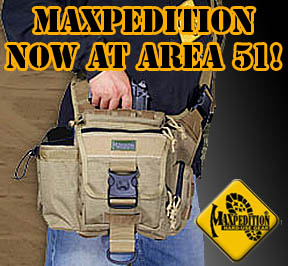 Maxpedition! now at Area 51!