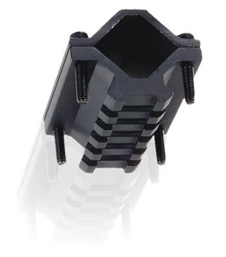 UTG 5-rail Universal Shotgun Single-Rail Barrel Mount
