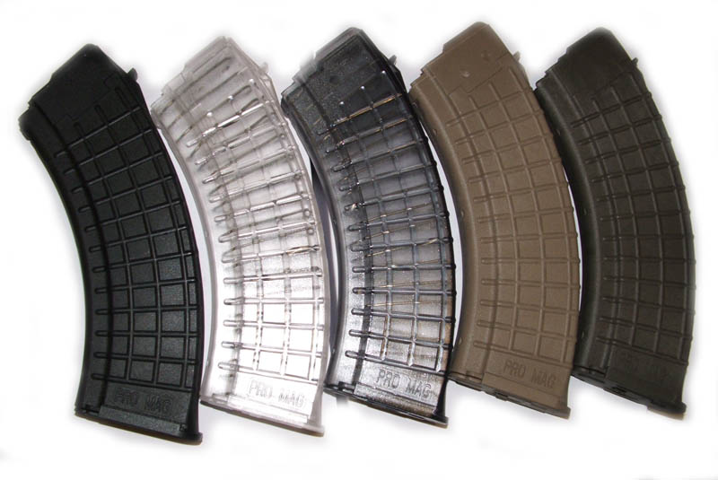 Promag AK 7.62x39 30rd Polymer Magazine -Black