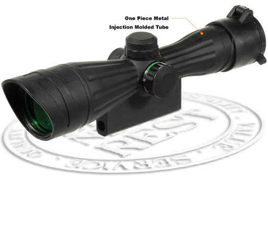 UTG AccuShot T169 6X40 Reticle Intensified Tactical CQB Scope
