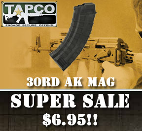 Tapco 7.62x39 AK mags just $6.49 each!