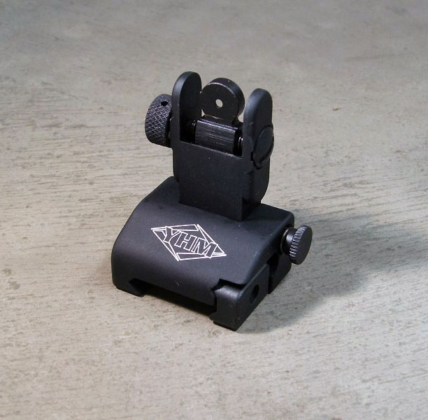 YHM-5010-L Quick Deploy Sight, Rear - large peep Aperture