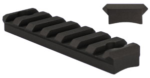 YHM-9465-4 4" Elevated Rail for Customizable Rail Systems